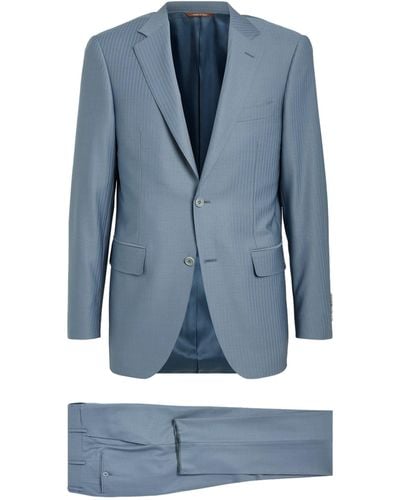 Canali Wool 2-piece Suit - Blue