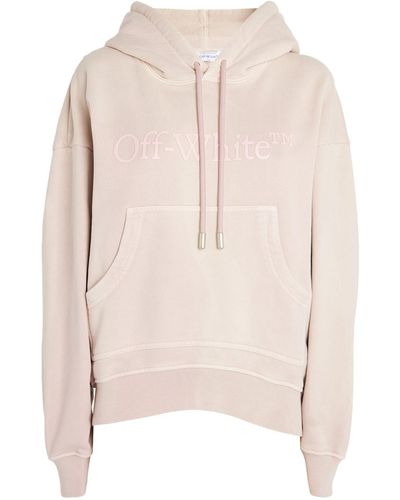 Off-White c/o Virgil Abloh Oversized Laundry Hoodie - Natural