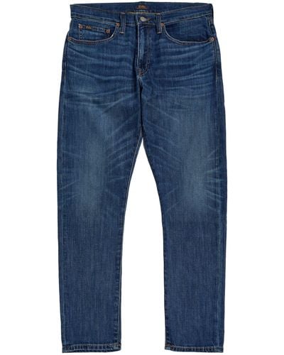 Polo Ralph Lauren Cotton-blend Straight Jeans - Blue