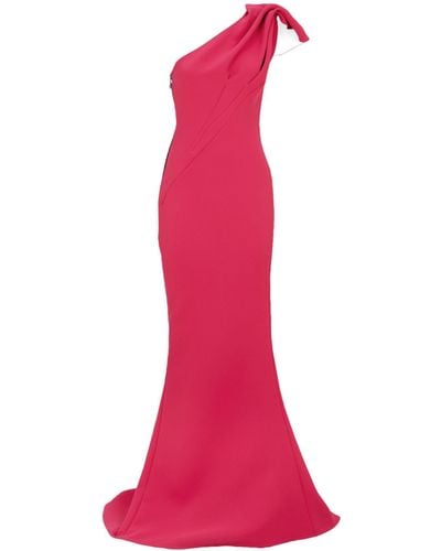 Maticevski Accompany One-shoulder Gown - Pink