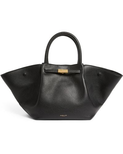 DeMellier London Leather New York Tote Bag - Black