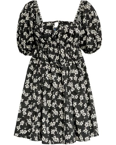 Polo Ralph Lauren Floral Mini Dress - Black