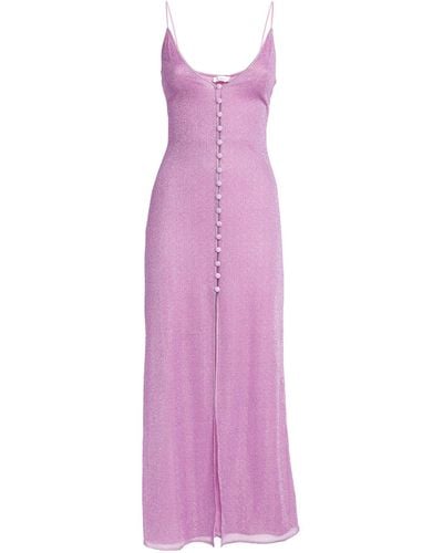 Oséree Lumière Hourglass Maxi Dress - Purple