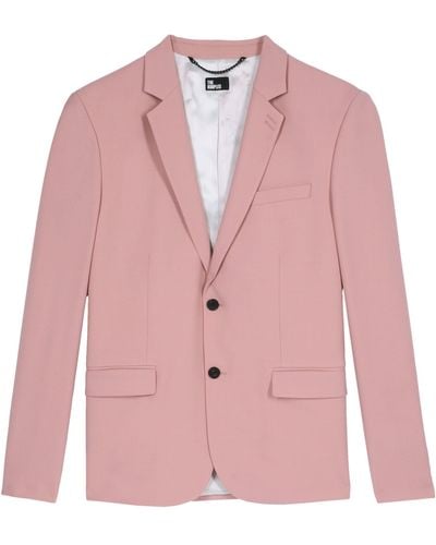 The Kooples Wool-blend Blazer - Pink