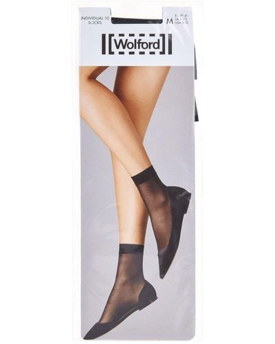 Wolford Sheer Socks - Black