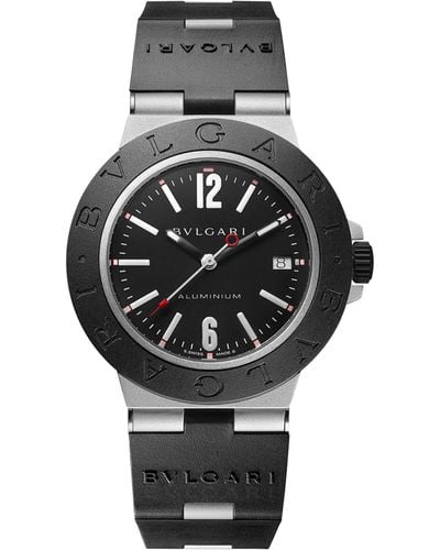 BVLGARI Aluminium Titanium Watch 40mm - Gray