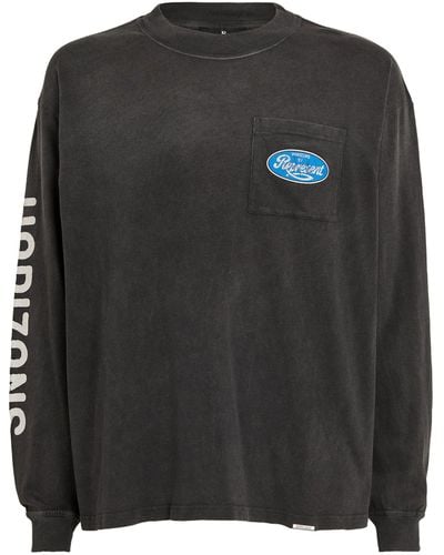 Represent Cotton Horizons Sweatshirt - Black