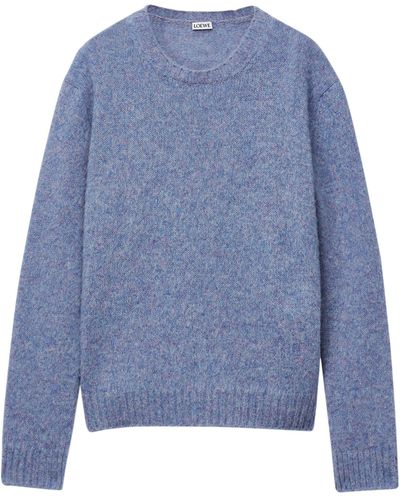 Loewe Wool-blend Jumper - Blue