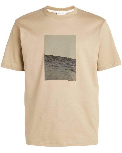 Norse Projects Wave Print T-shirt - Natural