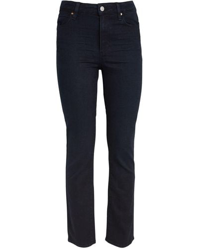 PAIGE Cindy High-rise Straight Jeans - Blue