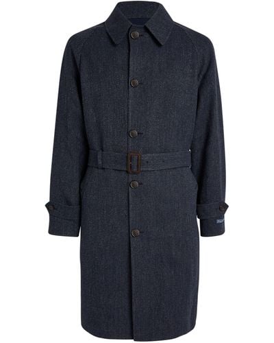 Polo Ralph Lauren Reversible Collared Coat - Blue