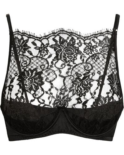 Coco De Mer Hera Balconette Bra - Black