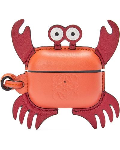 Loewe X Paula's Ibiza Crab Airpods Pro Case - Pink