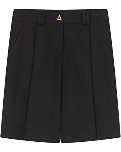 Aeron Tailored Swan Shorts - Black
