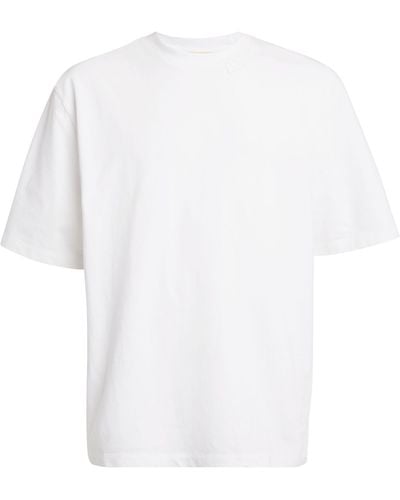 Marni Cotton Logo-neck T-shirt - White