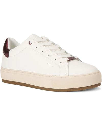 Kurt Geiger Leather Laney Sneakers - White