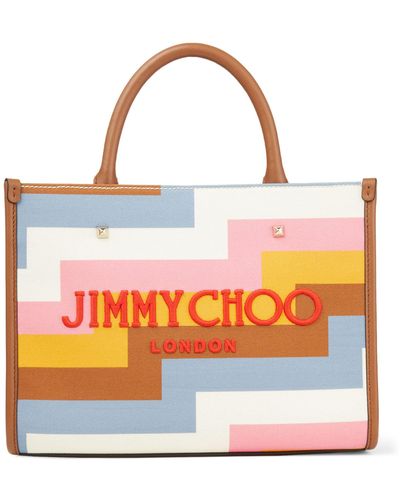 Orange Jimmy Choo Tote bags for Women | Lyst