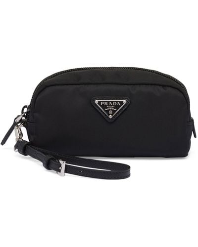 Prada Re-nylon Cosmetic Bag - Black