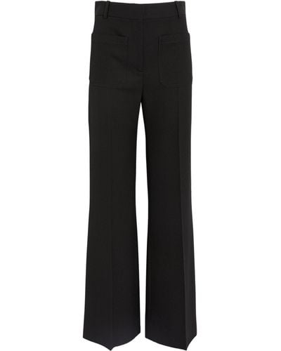 Victoria Beckham Alina Tailored Pants - Black