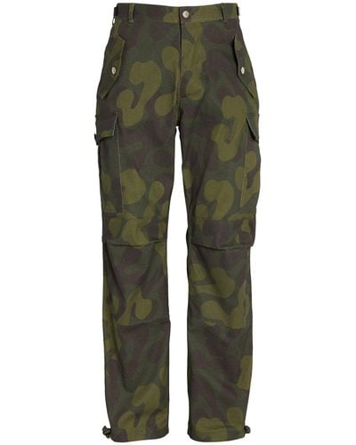 Keiser Clark Camouflage Cargo Trousers - Green