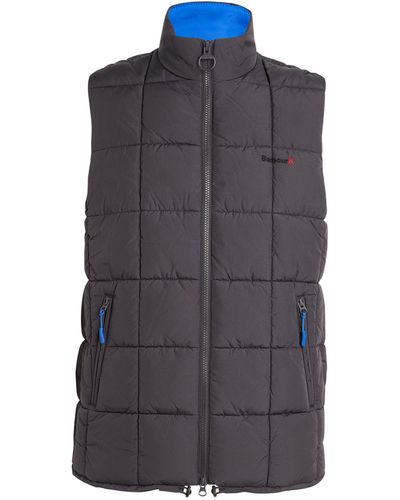 Barbour Quilted Benton Gilet - Blue