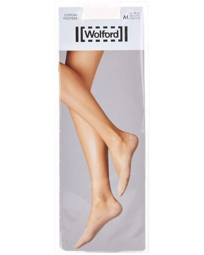 Wolford Cotton Footsies - Blue
