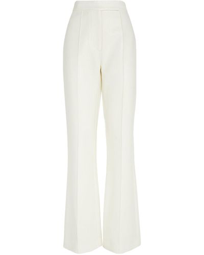 Camilla & Marc Oriana Straight Trousers - White