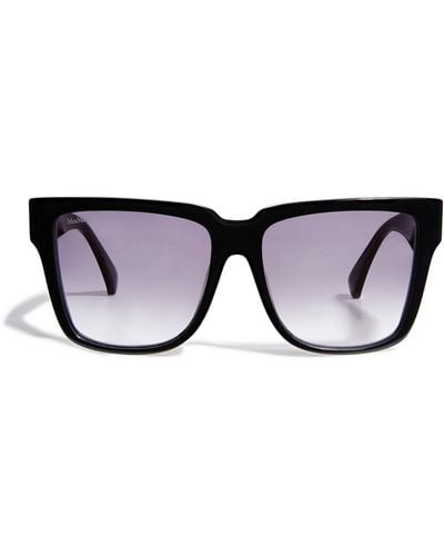 Max Mara Square Sunglasses - Black