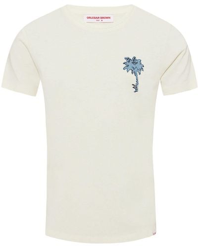 Orlebar Brown Palm Tree T-shirt - White