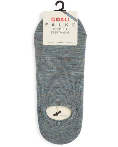FALKE Keep Warm Invisible Socks - Gray