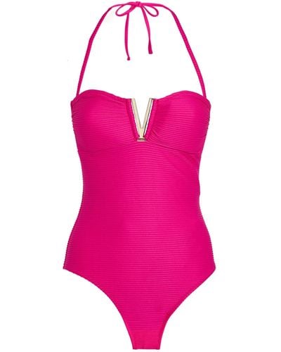 Heidi Klein Tremezzo Swimsuit - Pink
