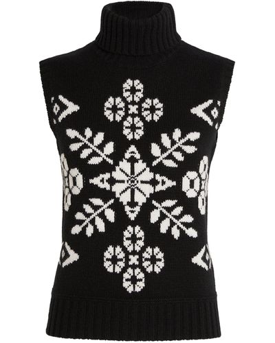 Max Mara Wool-cashmere Sweater Vest - Black