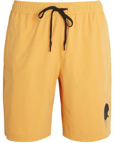 Moose Knuckles Augustine Swim Shorts - Orange