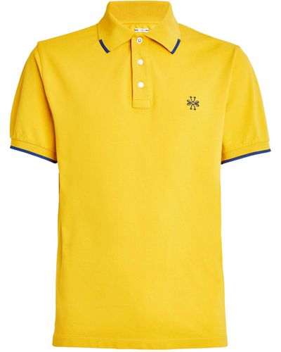 Jacob Cohen Logo Polo Shirt - Yellow