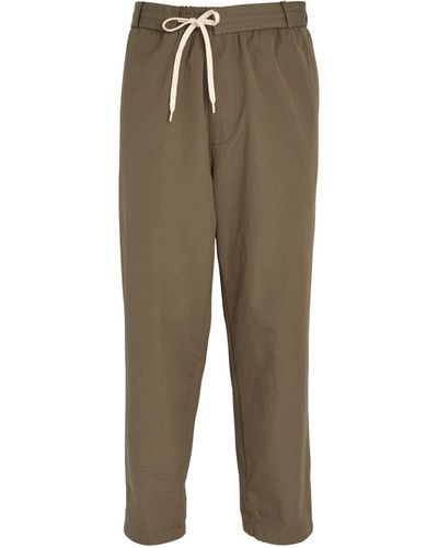 Craig Green Cotton Belted Circle Trousers - Green
