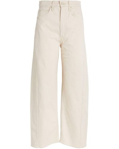 Mother Half Pipe Ankle Jeans - White