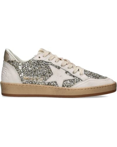 Golden Goose Ball Star Trainers - Brown