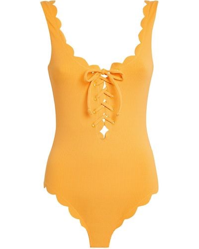 Marysia Swim Palm Springs Tie Swimsuit - Orange