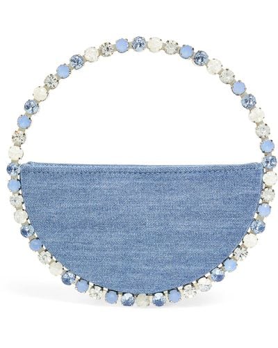 L'ALINGI Embellished Eternity Clutch Bag - Blue