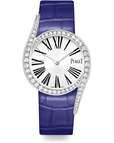 Piaget White Gold And Diamond Limelight Gala Watch 32mm - Metallic