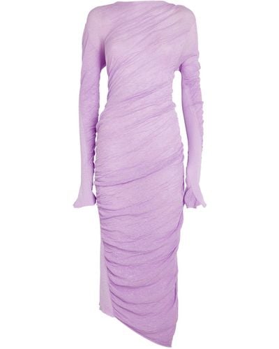 Issey Miyake Ambiguous Dress - Purple