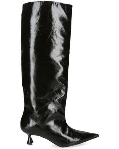 Ganni Knee-high Slouchy Boots 50 - Black
