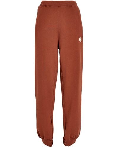 Anine Bing Tyler Joggers - Red
