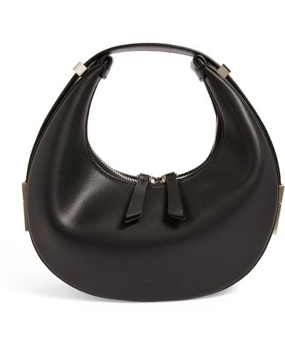OSOI Leather Mini Toni Shoulder Bag - Black