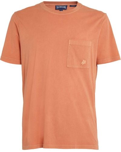 Vilebrequin Pocket-detail T-shirt - Orange