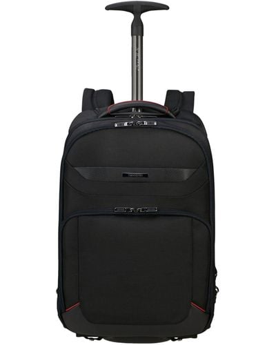 Samsonite Pro-dlx 6 Wheeled Backpack - Black