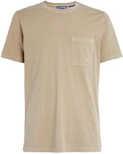 Vilebrequin Organic Cotton Mineral-dyed T-shirt - Natural