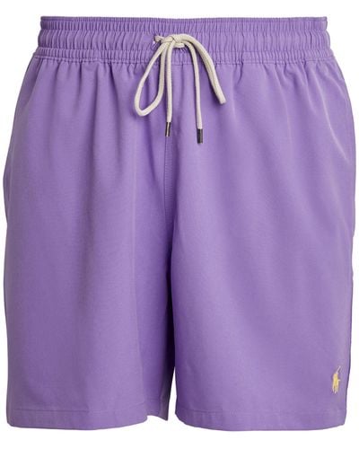 Polo Ralph Lauren Traveller Swim Shorts - Purple