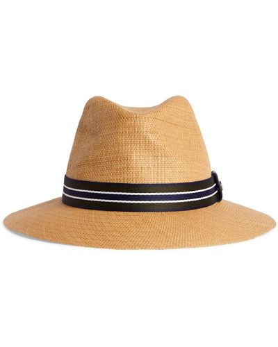 Barbour Rothbury Boater Hat - Brown