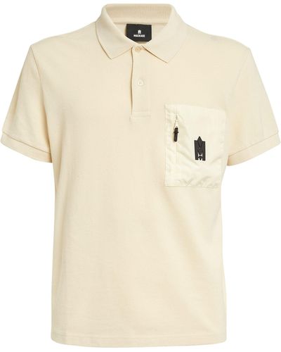 Mackage Logo Pocket Polo Shirt - White